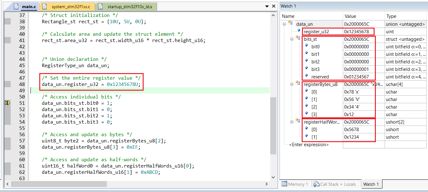 Set Entire Register Value